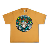 Peanut Butter Bull Skull Christmas Urban Heavy Tee - RanaPortraitStore