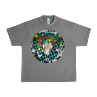 Tornado Bull Skull Christmas Urban Heavy Tee - RanaPortraitStore