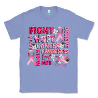 Colony Blue cancer awareness fight believe hope survive Classic Tee - CowGirlArtShop