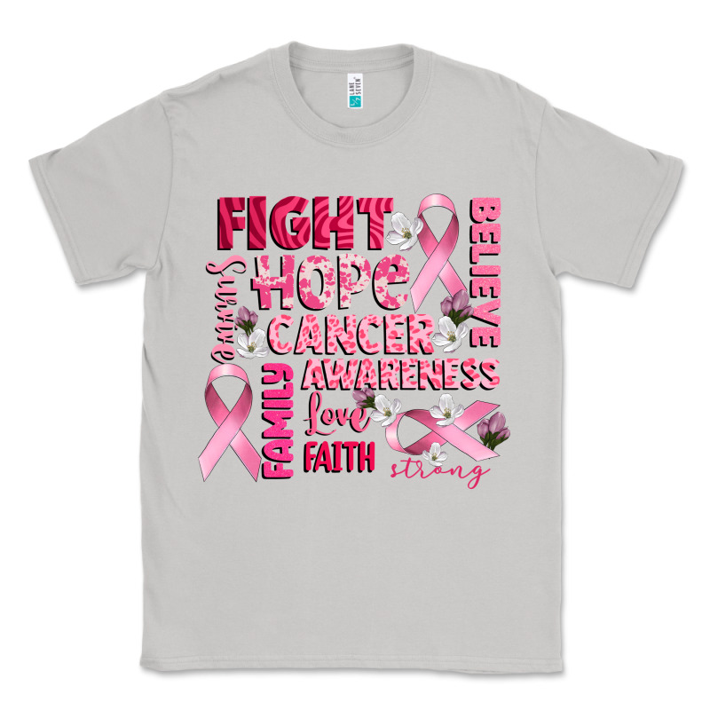 Cancer Awareness Fight Believe Hope Survive Classic Tee by CowGirlArtShop | Teevron