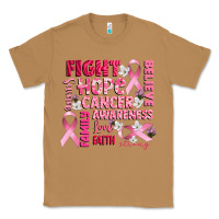 Toasted Coconut cancer awareness fight believe hope survive Classic Tee - CowGirlArtShop