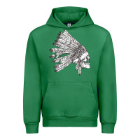 Emerald american indian Urban Hoodie - artisFamous