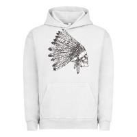 Pigment Lunar Rock american indian Urban Hoodie - artisFamous