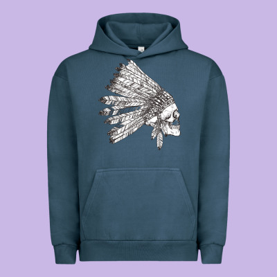 American Indian Urban Hoodie Designed By Artisfamous