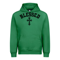 Emerald blessed christian christianity Urban Hoodie - artisFamous