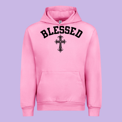 Blessed Christian Christianity Urban Hoodie Designed By Artisfamous