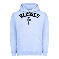 Pigment Grape Ice blessed christian christianity Urban Hoodie - artisFamous