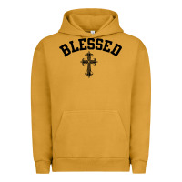 Pigment Peanut Butter blessed christian christianity Urban Hoodie - artisFamous