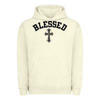 Pigment Pistachio blessed christian christianity Urban Hoodie - artisFamous