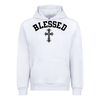 White blessed christian christianity Urban Hoodie - artisFamous