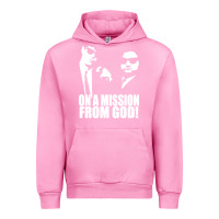 Fuchsia Pink blues brothers belushi Urban Hoodie - artisFamous