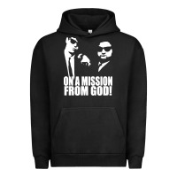 Pigment Black blues brothers belushi Urban Hoodie - artisFamous
