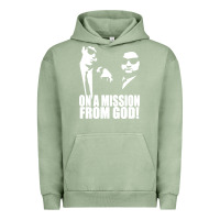 Pigment Oil Green blues brothers belushi Urban Hoodie - artisFamous