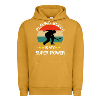 Pigment Peanut Butter bocce super power boules sports Urban Hoodie - artisFamous