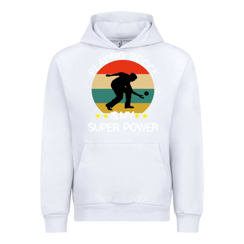 Bocce Super Power Boules Sports Urban Hoodie by artisFamous | Teevron