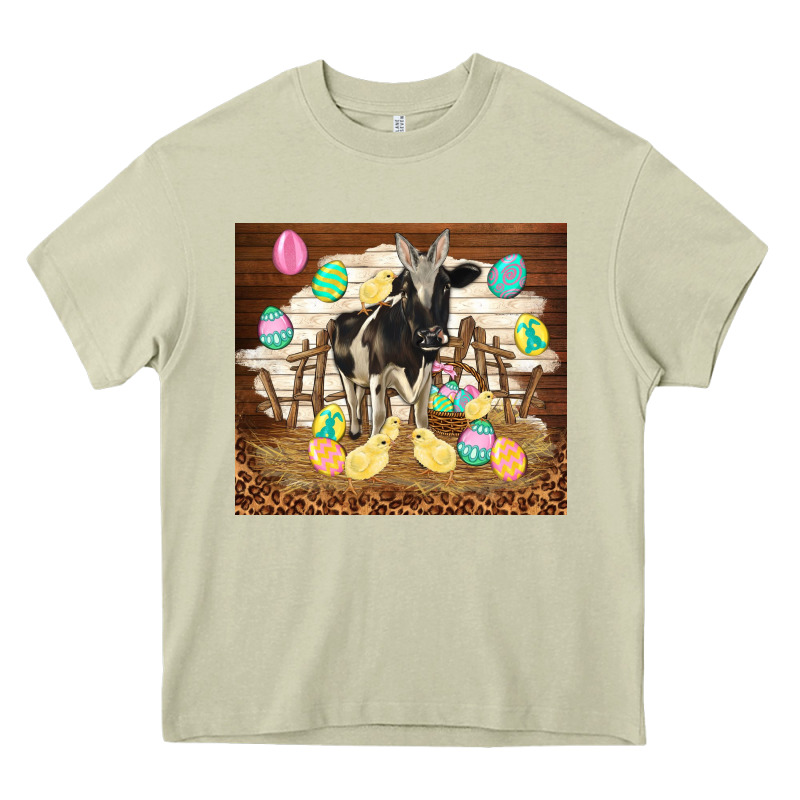 Cow And Chick Easter Heavy Core Tee by TumblerDesignByShophia | Teevron