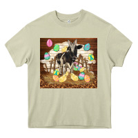 Mossy cow and chick easter Heavy Core Tee - TumblerDesignByShophia