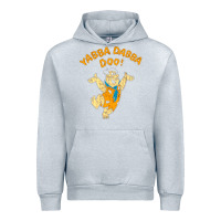 Heather Grey yabba dabba doo Urban Hoodie - artisFamous