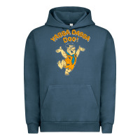 Pigment Midnight Navy yabba dabba doo Urban Hoodie - artisFamous