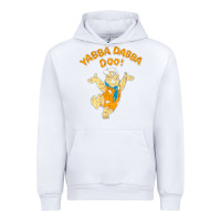 White yabba dabba doo Urban Hoodie - artisFamous