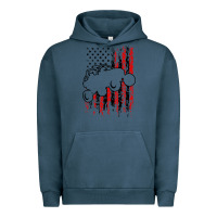 Pigment Midnight Navy usa utv rzr racing Urban Hoodie - artisFamous