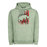 Pigment Oil Green usa utv rzr racing Urban Hoodie - artisFamous