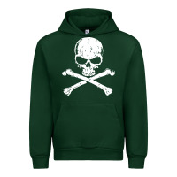 Forest Green pirates adults pirates skull crossbones beard Urban Hoodie - artisFamous