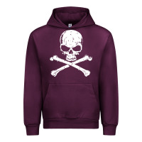 Mauve Wine pirates adults pirates skull crossbones beard Urban Hoodie - artisFamous