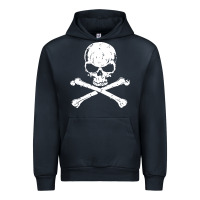Navy pirates adults pirates skull crossbones beard Urban Hoodie - artisFamous