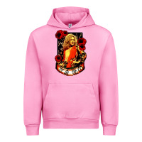 Fuchsia Pink vintage image robert plant Urban Hoodie - artisFamous