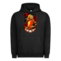 Pigment Black vintage image robert plant Urban Hoodie - artisFamous