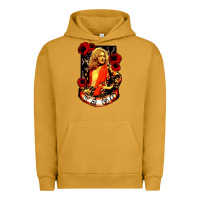 Pigment Peanut Butter vintage image robert plant Urban Hoodie - artisFamous