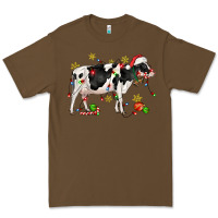 Cacao christmas holstein cow Premium Tee - CowGirlArtShop