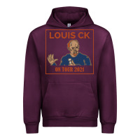 Mauve Wine LOUIS C.K. Urban Hoodie - artisFamous