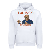 White LOUIS C.K. Urban Hoodie - artisFamous