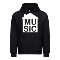 Black house music Urban Hoodie - artisFamous