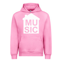 Fuchsia Pink house music Urban Hoodie - artisFamous