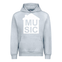 Heather Grey house music Urban Hoodie - artisFamous