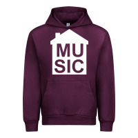 Mauve Wine house music Urban Hoodie - artisFamous