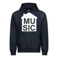 Navy house music Urban Hoodie - artisFamous