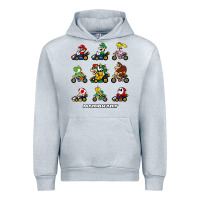 Heather Grey mariokart Urban Hoodie - artisFamous