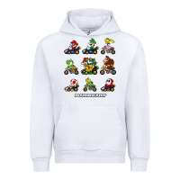 White mariokart Urban Hoodie - artisFamous