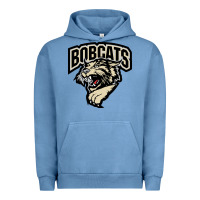 Pigment Pebble Blue bismarck bobcats Urban Hoodie - artisFamous