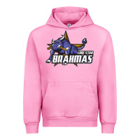 Fuchsia Pink lone star brahmas Urban Hoodie - artisFamous