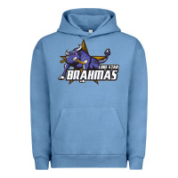 Pigment Pebble Blue lone star brahmas Urban Hoodie - artisFamous