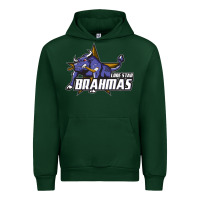 Forest Green lone star brahmas Urban Hoodie - artisFamous