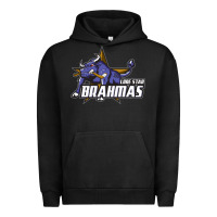 Pigment Black lone star brahmas Urban Hoodie - artisFamous