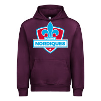 Mauve Wine maine nordiques Urban Hoodie - artisFamous