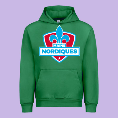 Maine Nordiques Urban Hoodie Designed By Artisfamous