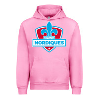 Fuchsia Pink maine nordiques Urban Hoodie - artisFamous
